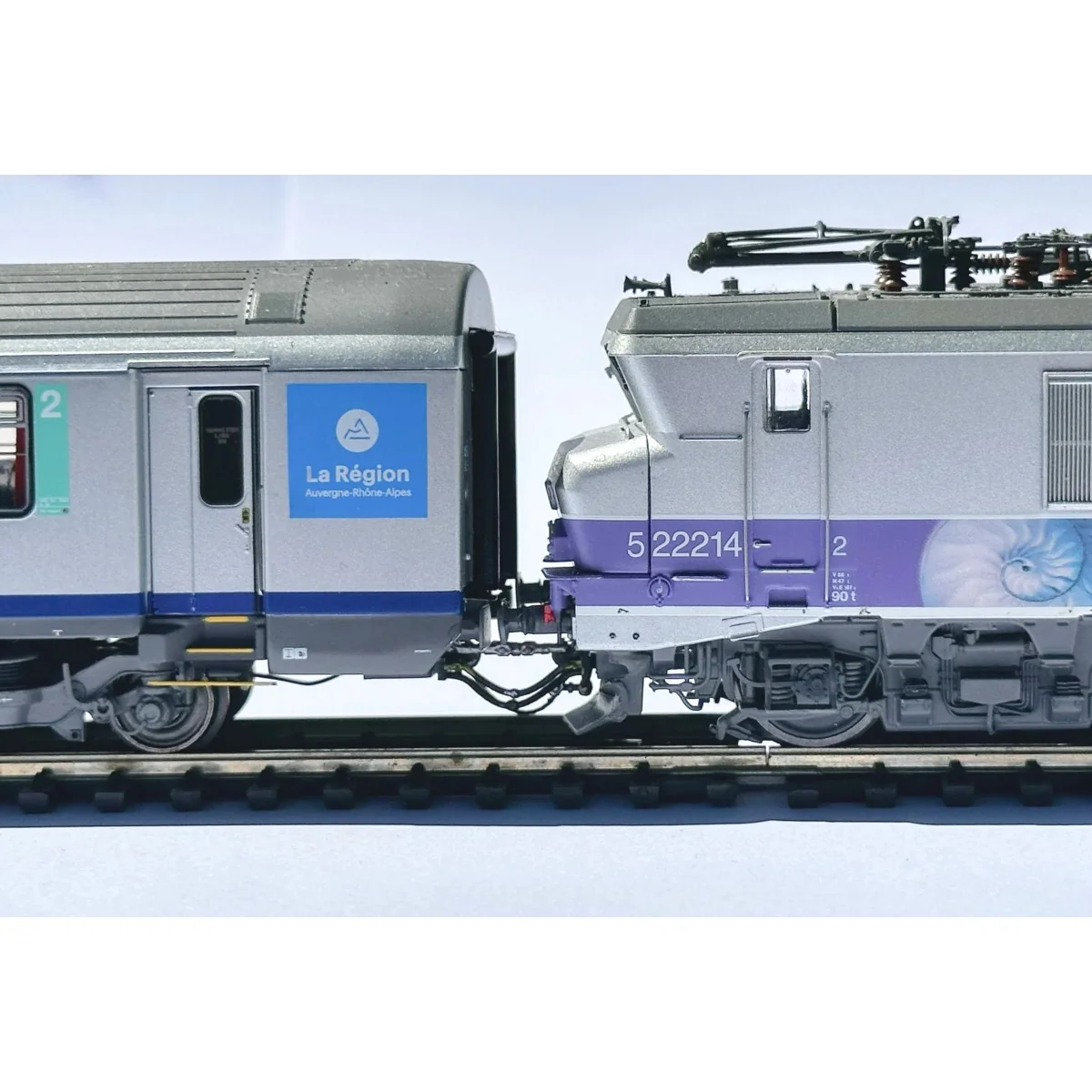 Attelage court fixe CP+CG+FEP Loco-VTU (x4) - Raility 404