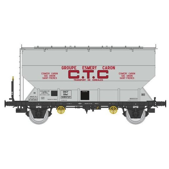 WB-879-Ree models WB871 Petroleum Tank Wagon, SNCF, TOTAL - WB-879