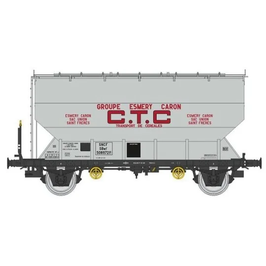 WB-879-FAUVET-GIREL "CTC" grain wagon - REE WB879 - HO