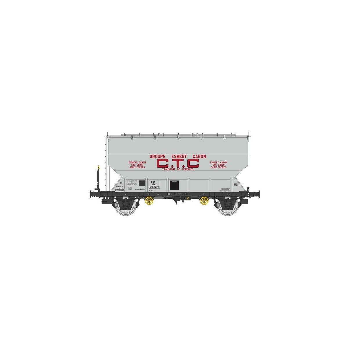 FAUVET-GIREL "CTC" grain wagon - REE WB879 - HO