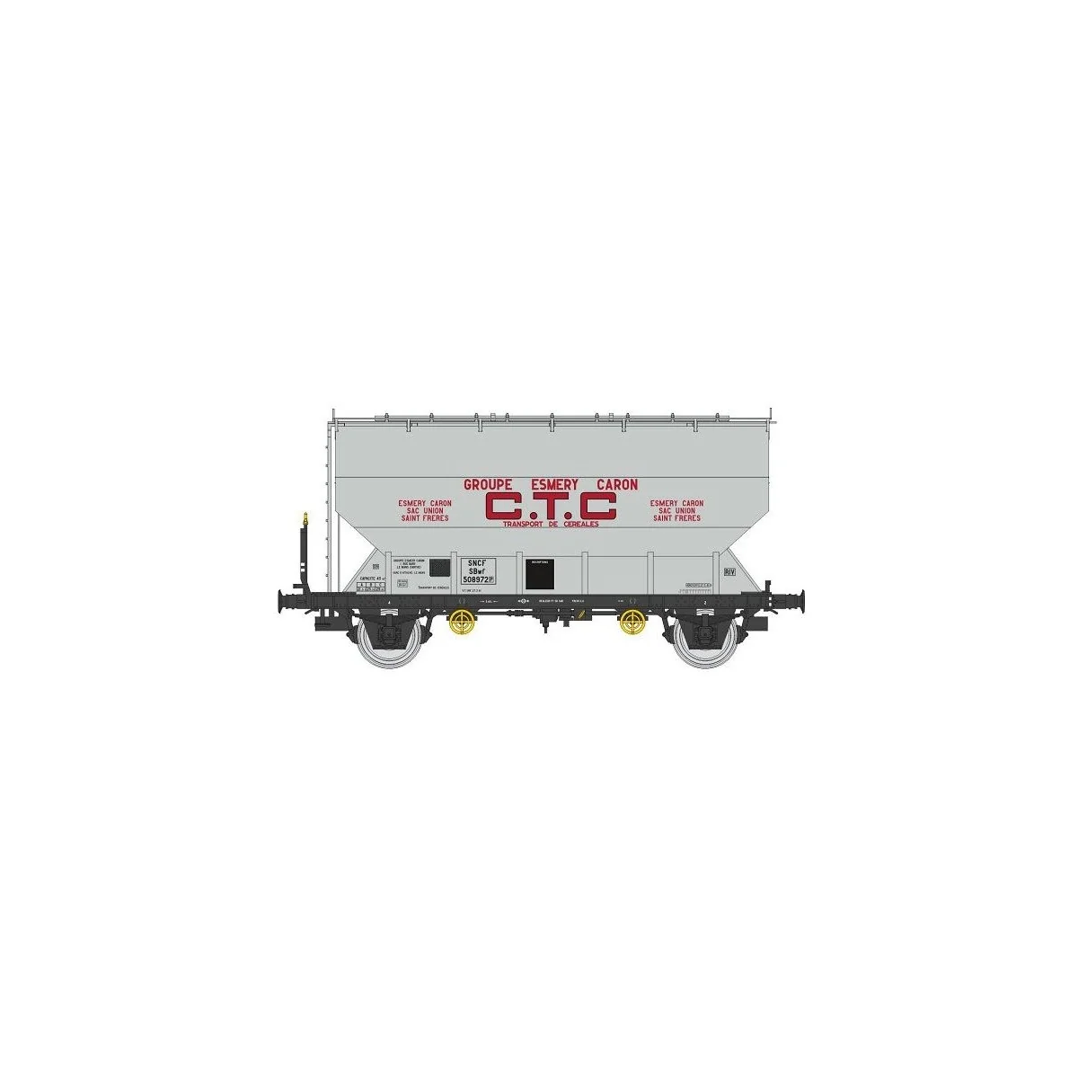 FAUVET-GIREL "CTC" grain wagon - REE WB879 - HO