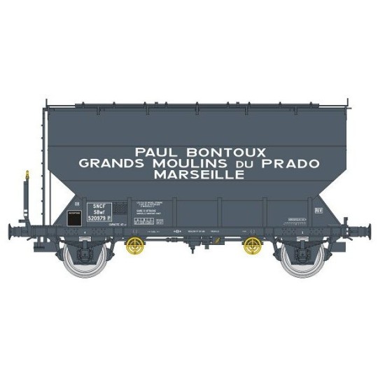 WB-881-FAUVET-GIREL "CTC" grain wagon - REE WB879 - HO - WB-881