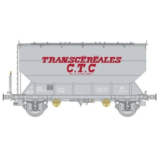 WB-883-Fauvet-Girel TRANSCEREALES "CTC" grain wagon SNCF - REE WB883 - HO