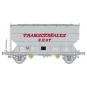 WB-889-FAUVET-GIREL TRANSCEREALES "SHGT" grain wagon, SNCF - REE WB889 - HO