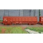 WBSE-012-Ree Modeles Sud-Express WBSE-012 Set of 2 FAS Open Wagons, red, Y25 Bogie, SNCF, E74