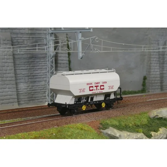 WB-879-FAUVET-GIREL "CTC" grain wagon - REE WB879 - HO