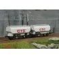 WB-880-Set of 2 FAUVET-GIREL "CTC" grain wagons - REE WB880 - HO