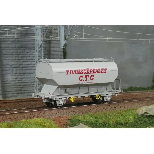 WB-883-Fauvet-Girel TRANSCEREALES "CTC" grain wagon SNCF - REE WB883 - HO