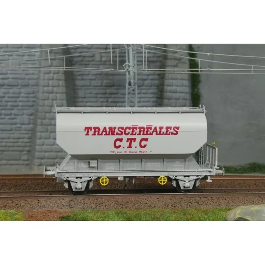 WB-883-Fauvet-Girel TRANSCEREALES "CTC" grain wagon SNCF - REE WB883 - HO