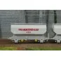 Set of 2 FAUVET-GIREL "CTC" SNCF grain wagons - REE WB885 - HO WB-885-Set of 2 FAUVET-GIREL "CTC" SNCF grain wagons - REE WB885 - HO