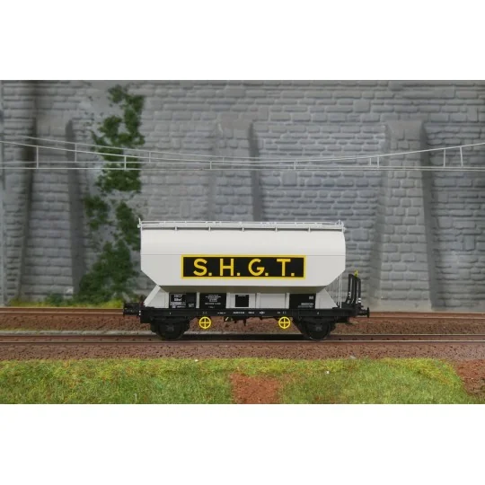 WB-886-FAUVET-GIREL SHGT SNCF grain wagon, Era III - REE WB886 - HO