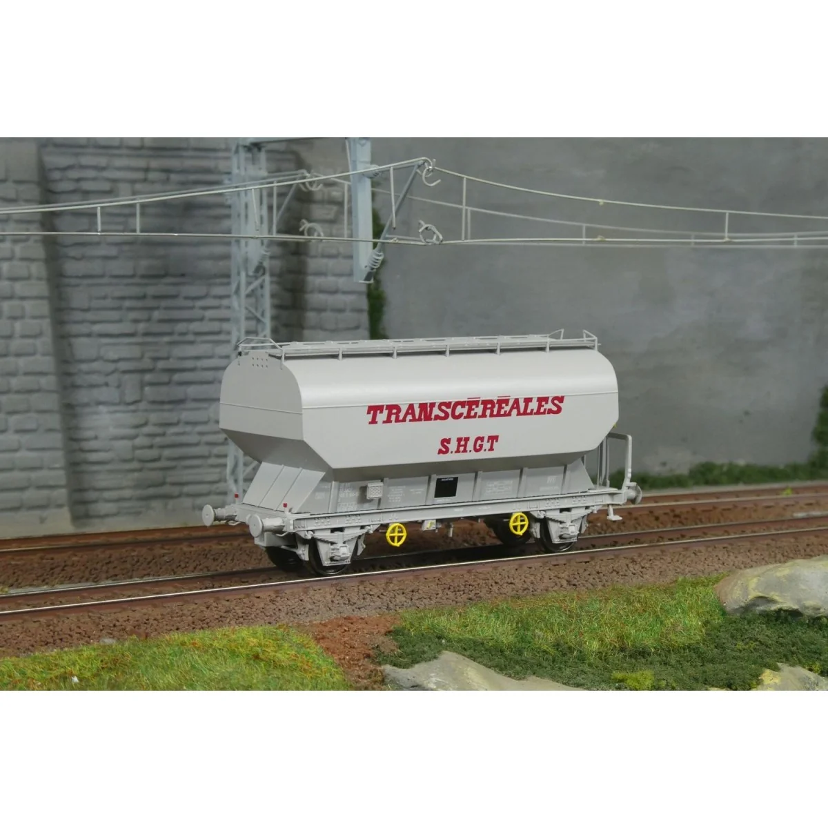 FAUVET-GIREL TRANSCEREALES "SHGT" grain wagon, SNCF - REE WB889 - HO