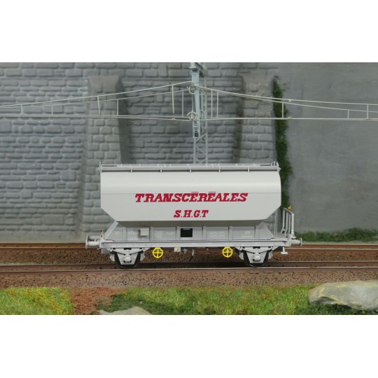FAUVET-GIREL TRANSCEREALES "SHGT" grain wagon, SNCF - REE WB889 - HO WB-889-FAUVET-GIREL grain wagon "MINOTERIE CLECHET ANNECY", SNCF - REE WB888 - HO - WB-889