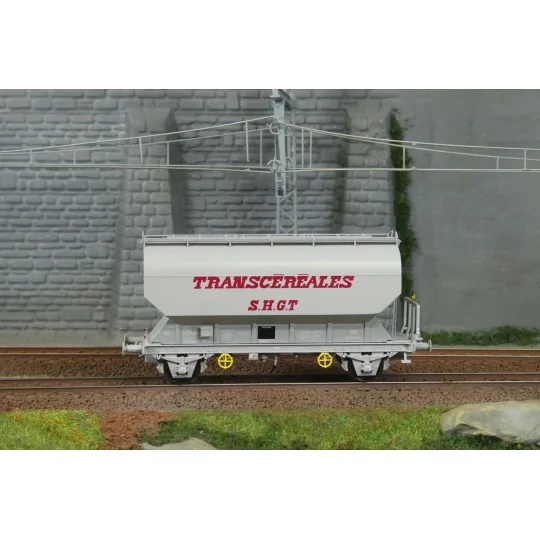 WB-889-FAUVET-GIREL TRANSCEREALES "SHGT" grain wagon, SNCF - REE WB889 - HO