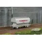 WB-884-FAUVET-GIREL TRANSCEREALES "CTC" grain wagon SNCF - REE WB884 - HO