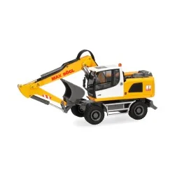 Liebherr A920 Max Bögl Wheeled Excavator - Herpa 318617 - HO 1/87