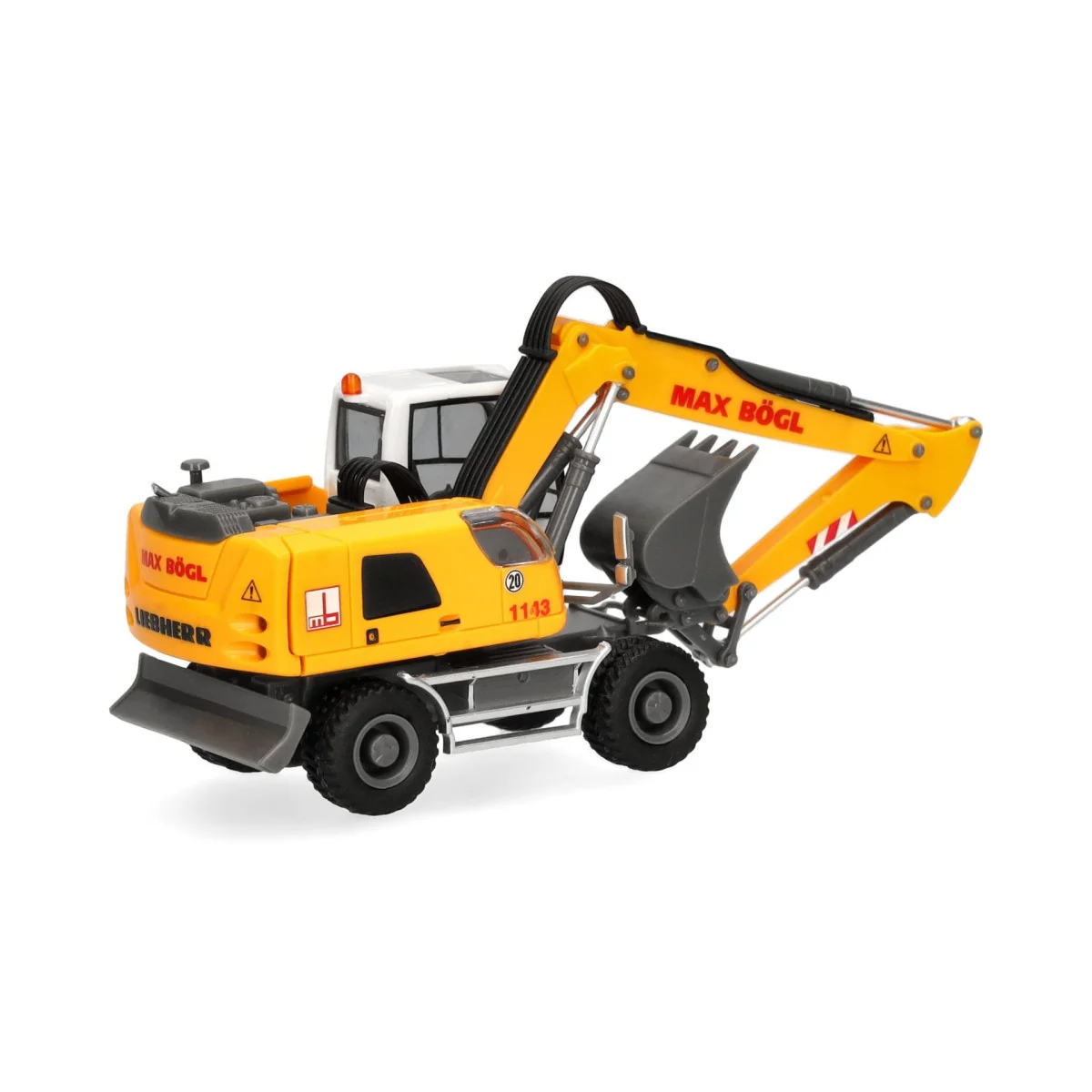 Pelleteuse sur pneus Liebherr A920 Max Bögl - Herpa 318617 - HO 1/87 Pelleteuse sur pneus Liebherr A920 Max Bögl - Herpa 318617 - HO 1/87