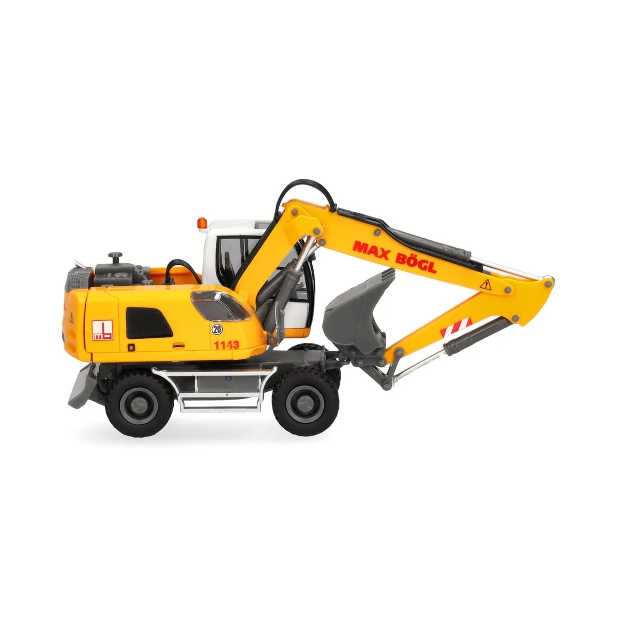 Pelleteuse sur pneus Liebherr A920 Max Bögl - Herpa 318617 - HO 1/87 Pelleteuse sur pneus Liebherr A920 Max Bögl - Herpa 318617 - HO 1/87