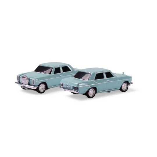 Voiture RC Mercedes-Benz 200/8 bleue 1/87 Carson HO 500504170-Voiture RC Mercedes-Benz 200/8 bleue 1/87 Carson HO - 500504170