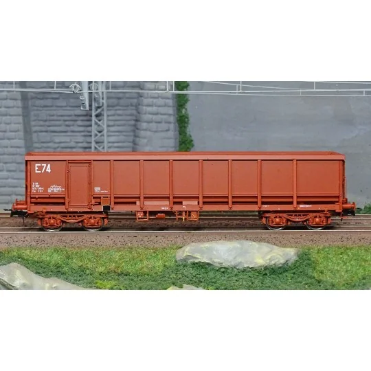 WBSE-013-Ree Modeles Sud-Express WBSE-013 FAS Tipper Wagon, red 606, Bogie Y25, SNCF, E74