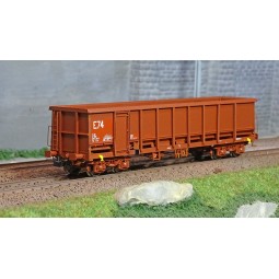 Ree Modeles Sud-Express WBSE-015 FAS Tipper Wagon, red and brown, Y...
