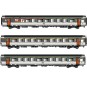 LSM_41996-LS Models 41997 Set de 3 voitures corail VTU, SNCF, Le Montaigne, GE / A10rtu / B11rtu, logo encadré, éclairée - LSM_41996