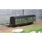 Ree Modeles VB312 Voiture fourgon OCEM 32, toit et bouts noirs, feux fonctionnels, REGION SUD-EST, SNCF Ree Modeles VB-312 - 1 VB-312-Ree Modeles VB312 Voiture fourgon OCEM 32, toit et bouts noirs, feux fonctionnels, REGION SUD-EST, SNCF