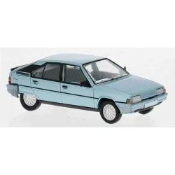 Citroën BX 16 phase 1 metallic silver-blue car 1983 - SAI 6482 HO 1/87