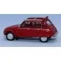 SAI_7625-Voiture Citroën Dyane 6 capote ouverte rouge géranium 1973 - SAI 7625 - HO 1/87