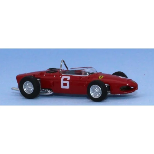 SAI_22993-Voiture Ferrari 156 F1 n°6 Richie Ginther Grand Prix d'Italie 1961 - Brekina 22993 - HO 1/87