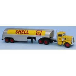Peterbilt 281 Shell tanker truck 1955 - Brekina 85762 - 1/87