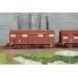 Jouef HJ6325 HO 1/87 type GS covered wagon set (2 wagons) HJ6325-Jouef HJ6325 HO 1/87 type GS covered wagon set (2 wagons)
