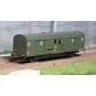 VB-317-Ree Modeles VB317 Voiture fourgon OCEM 32, vert 306, feux fonctionnels, REGION OUEST, SNCF