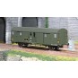 VB-318-Ree Modeles VB318 OCEM 32 baggage car, green 306, working lights, Southwest Region, SNCF