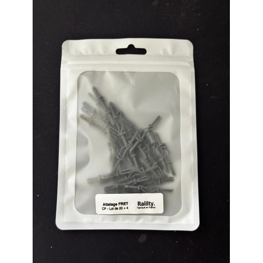 RAILITY_405-CP FRET short fixed hitch (x4) - Raility 401 - RAILITY_405