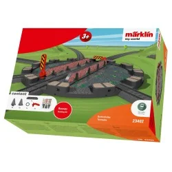 My World plastic track turntable - Marklin 23402 - HO