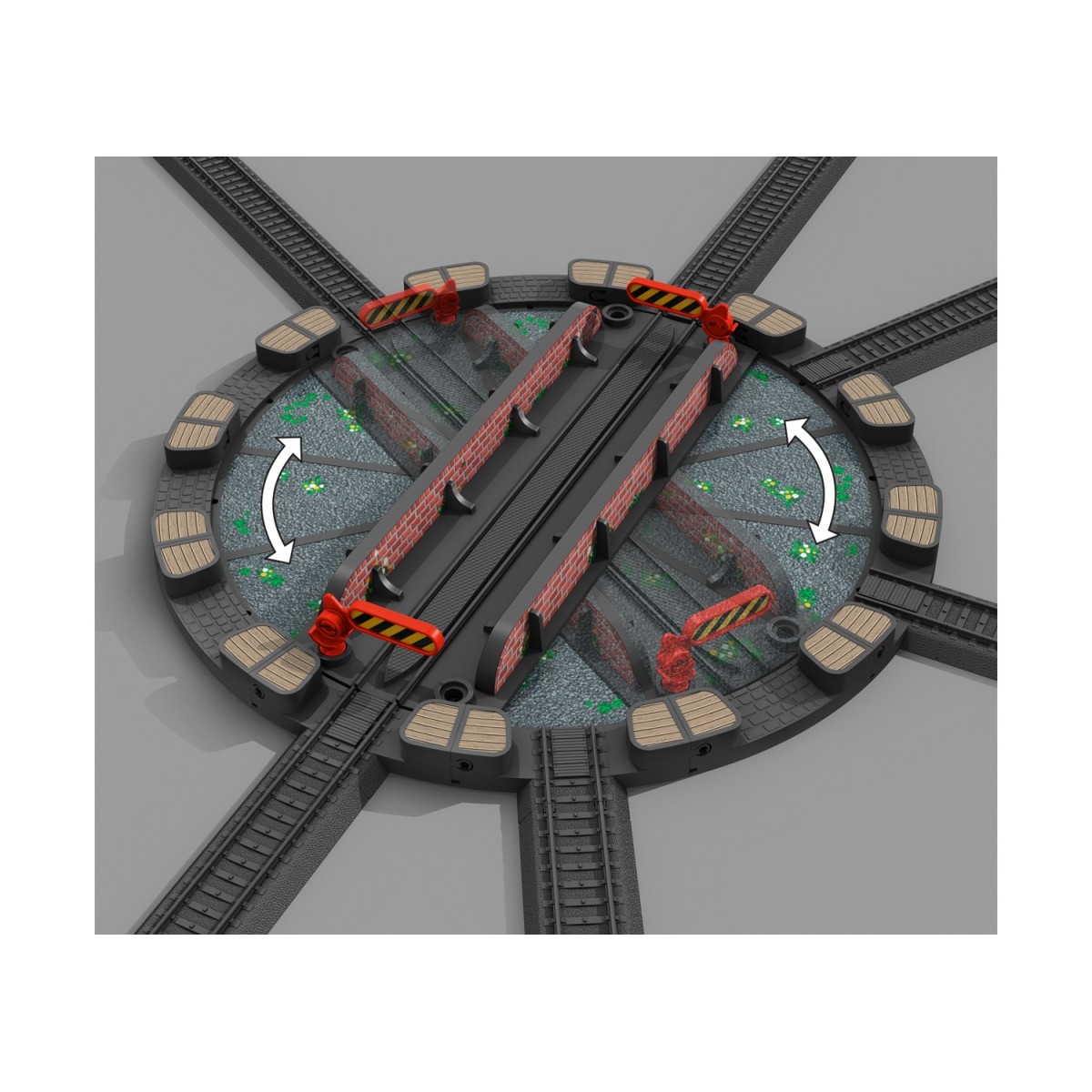 My World plastic track turntable - Marklin 23402 - HO My World plastic track turntable - Marklin 23402 - HO