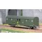 VB-322-Ree Modeles VB322 Voiture fourgon OCEM 32, vert 301, feux fonctionnels, REGION SUD-OUEST, SNCF