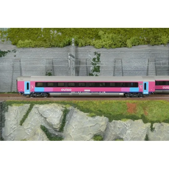 LSM_43058-Set de 3 voitures voyageurs I11 OUIGO, SNCB / SNCF, LS Models 43058 HO