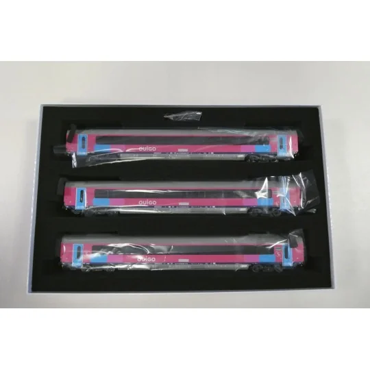 LSM_43058-Set de 3 voitures voyageurs I11 OUIGO, SNCB / SNCF, LS Models 43058 HO