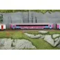LSM_43057-Set de 3 voitures voyageurs I11 OUIGO réversible, SNCB / SNCF, LS Models 43057 H0