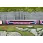 LSM_43057-LS Models 41252DC Set of 3 original Corail coaches (VU + VTU), driving trailer, SNCF, Nouille logo, lights - LSM_43057DC