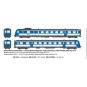 Modernised RGP 1 railcar X2733, Blue, cap logo, Lyon-Vaise, SNCF, D... MB-215.S-Modernized RGP 1 railcar X2728, SNCF, Digital sound - REE Modeles MB214S - HO 1/87