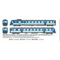 Autorail RGP 1 modernisée X2733, Bleu, logo casquette, Lyon-Vaise, ... MB-215-Autorail RGP 1 modernisée X2733, Bleu, logo casquette, Lyon-Vaise, SNCF - REE MB215 - HO 1/87