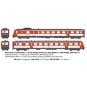 Autorail RGP 1 modernisée X2729, Rouge, logo origine, Lyon-Vaise, S... MB-216-Autorail RGP 1 modernisée X2729, Rouge, logo origine, Lyon-Vaise, SNCF - REE MB216 - HO 1/87