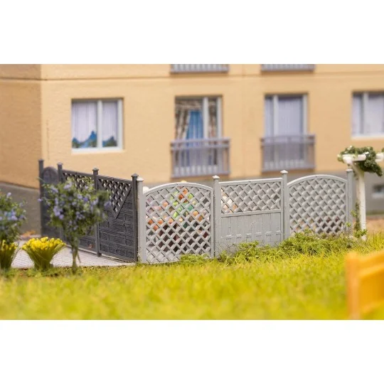 FALLER_180398-Privacy fence - Faller 180398 - HO 1/87