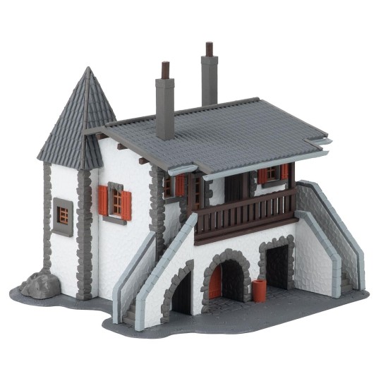 Alpina House - Faller 191839 - HO 1/87 FALLER_191839-Two-Family House - Faller 191837 - HO 1/87