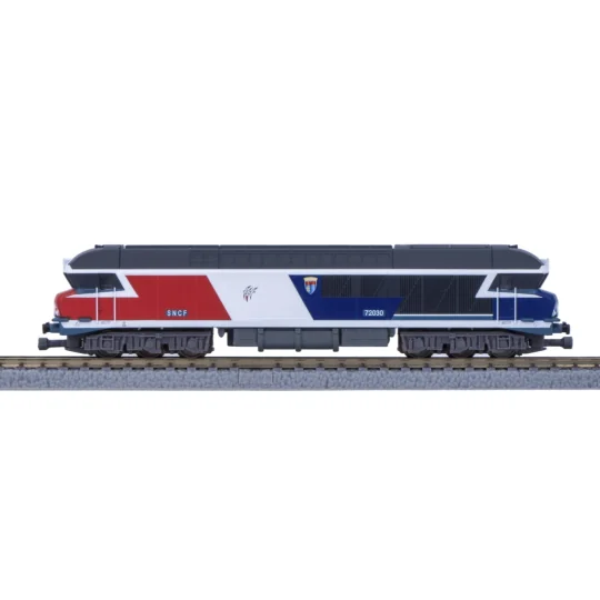 CC72030 bicentennial tricolour locomotive - AZAR MODELS L02-BLB - Z... AZAR_L02-BLBA-CC72030 bicentennial tricolour locomotive - AZAR MODELS L02-BLB - Z scale 1/220