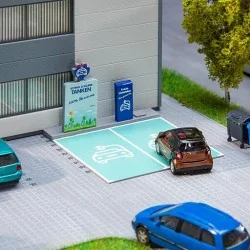 Faller 180280 Model Kit, Electric Vehicle Charging Station - Faller...