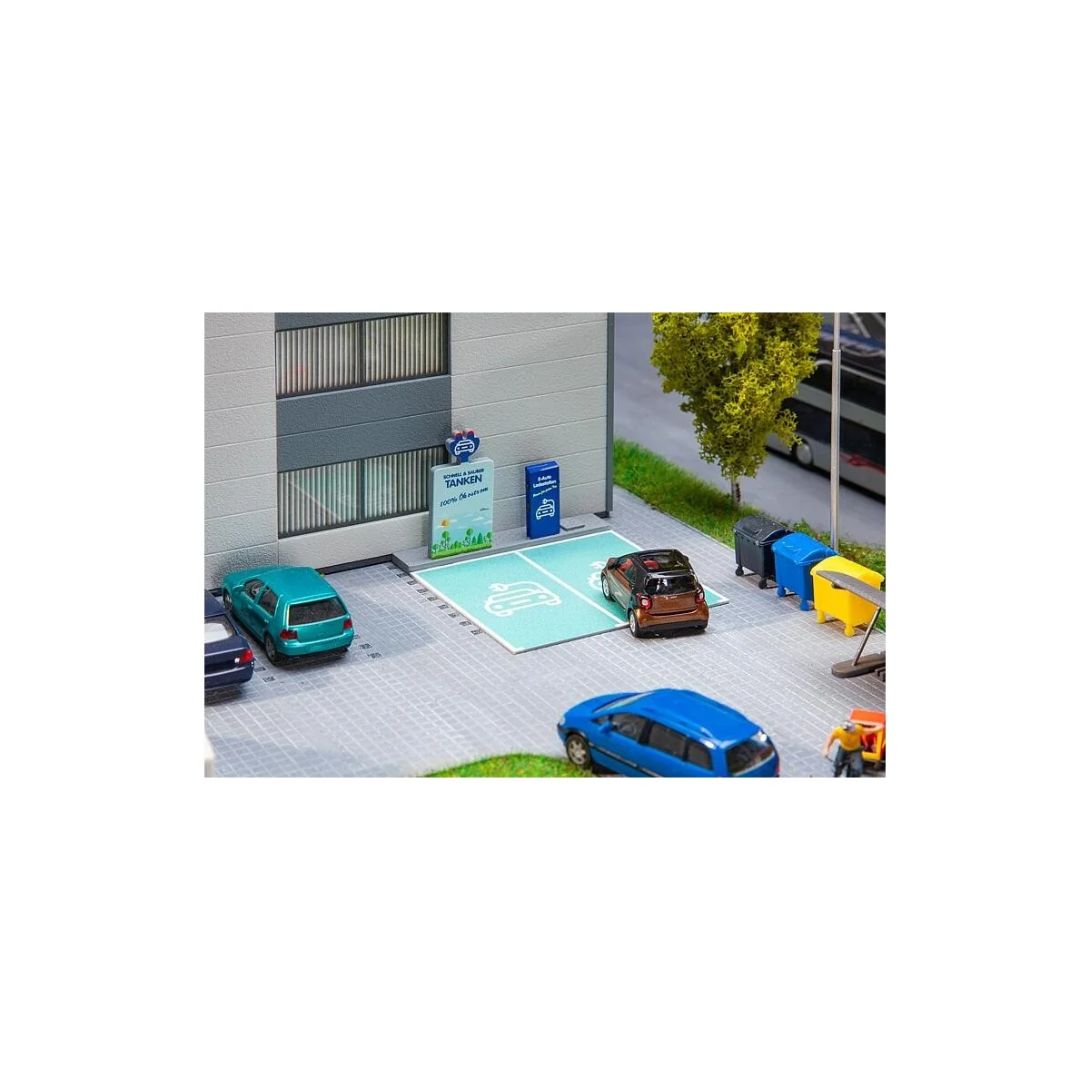 Faller 180280 Model Kit, Electric Vehicle Charging Station - Faller...